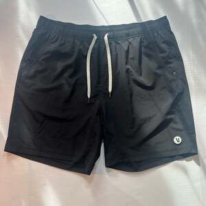 Mens Vuori Kore Short Unlined 7" Black Unlined Athletic Shorts Size 2XL